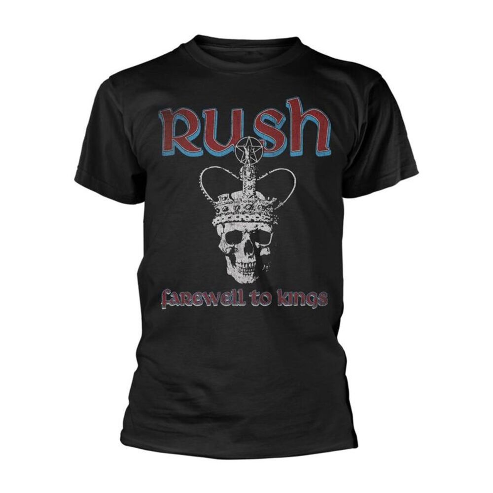 Rush Unisex Adult Farewell To Kings T-Shirt / Black